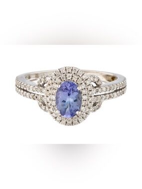 14K Tanzanite & Diamond Cocktail Ring
Size: 5.25